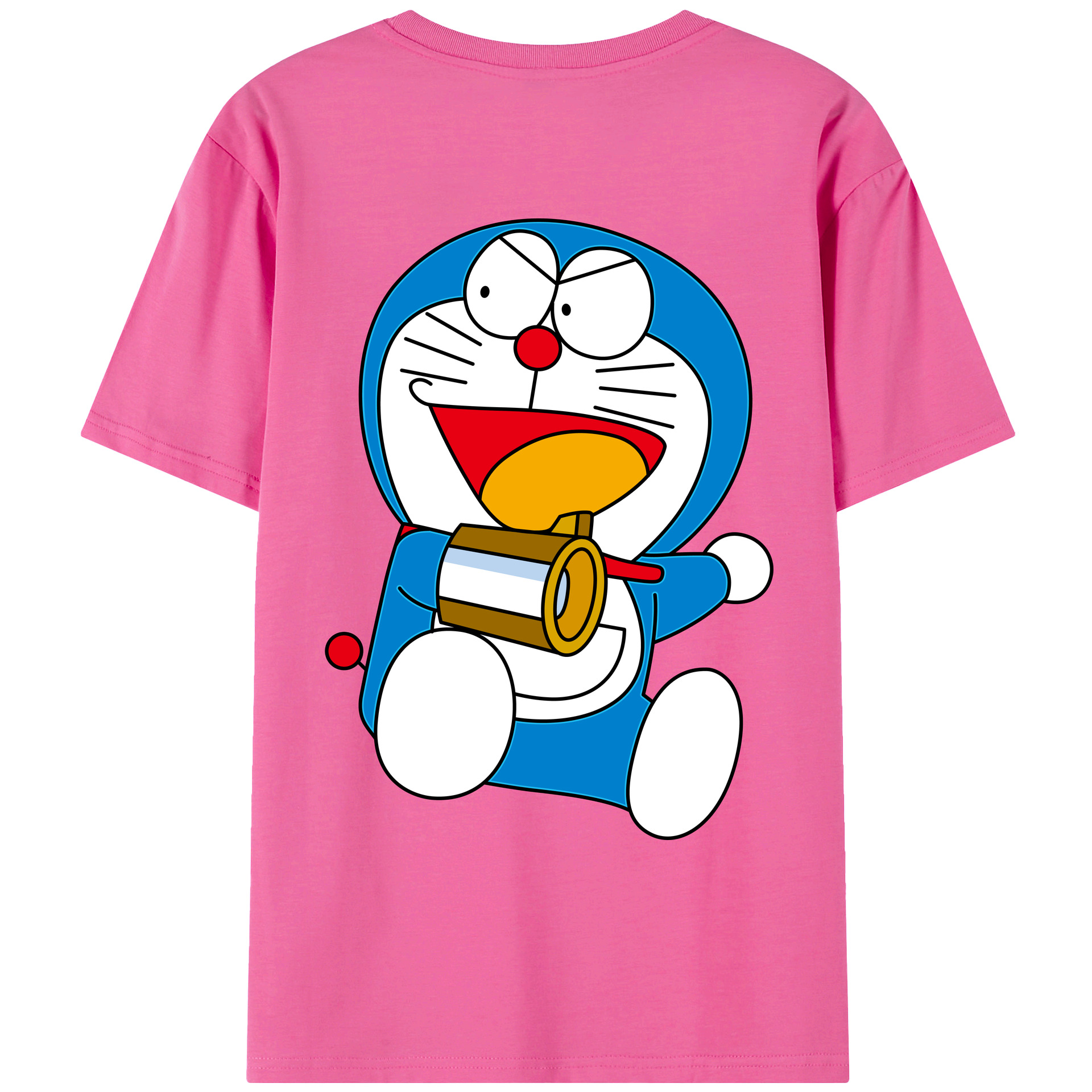 （画像用） ドラえもん Doraemon レディース半袖Tシャツ(バックプリント)